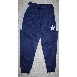 NHL Hockey Toronto Maple Leafs Athletic Drawstring Pants Adult Mens Medium Blue